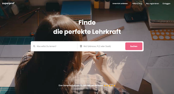 Superprof Nachhilfe Nach Wunsch